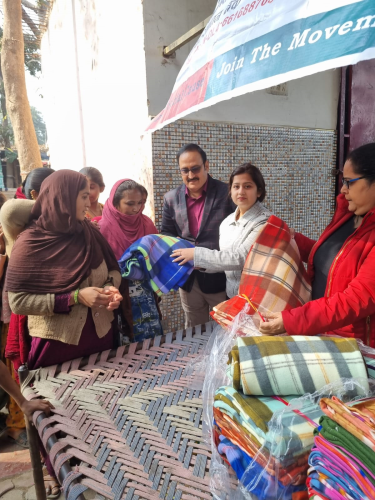 Blankets Distribution